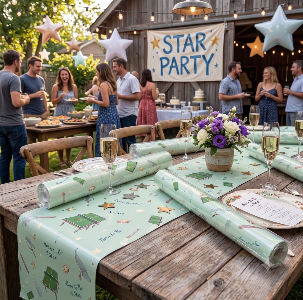 Born to Be A Star ® Wrapping Paper Sheet