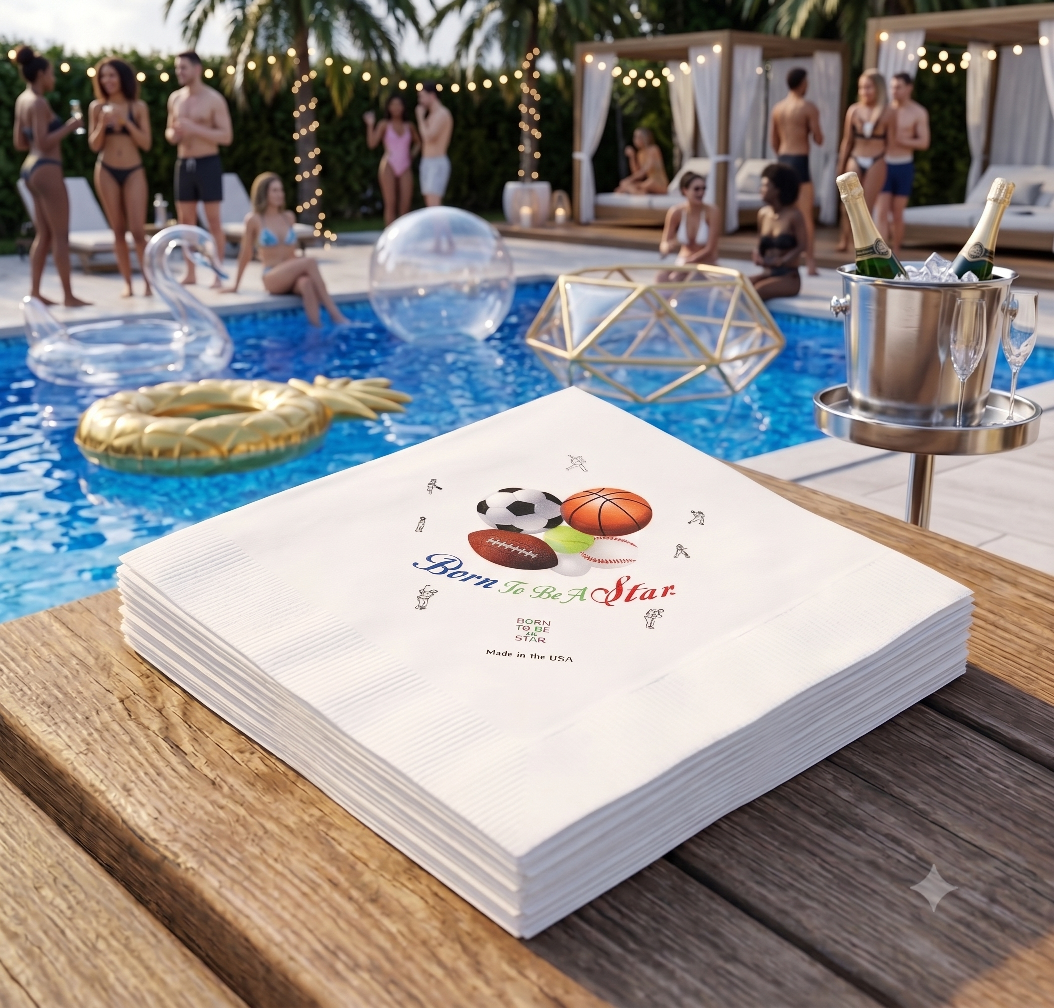 Born To Be A Star® Bev Napkins