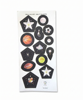Born To Be A Star® Party Stickers: Color Black