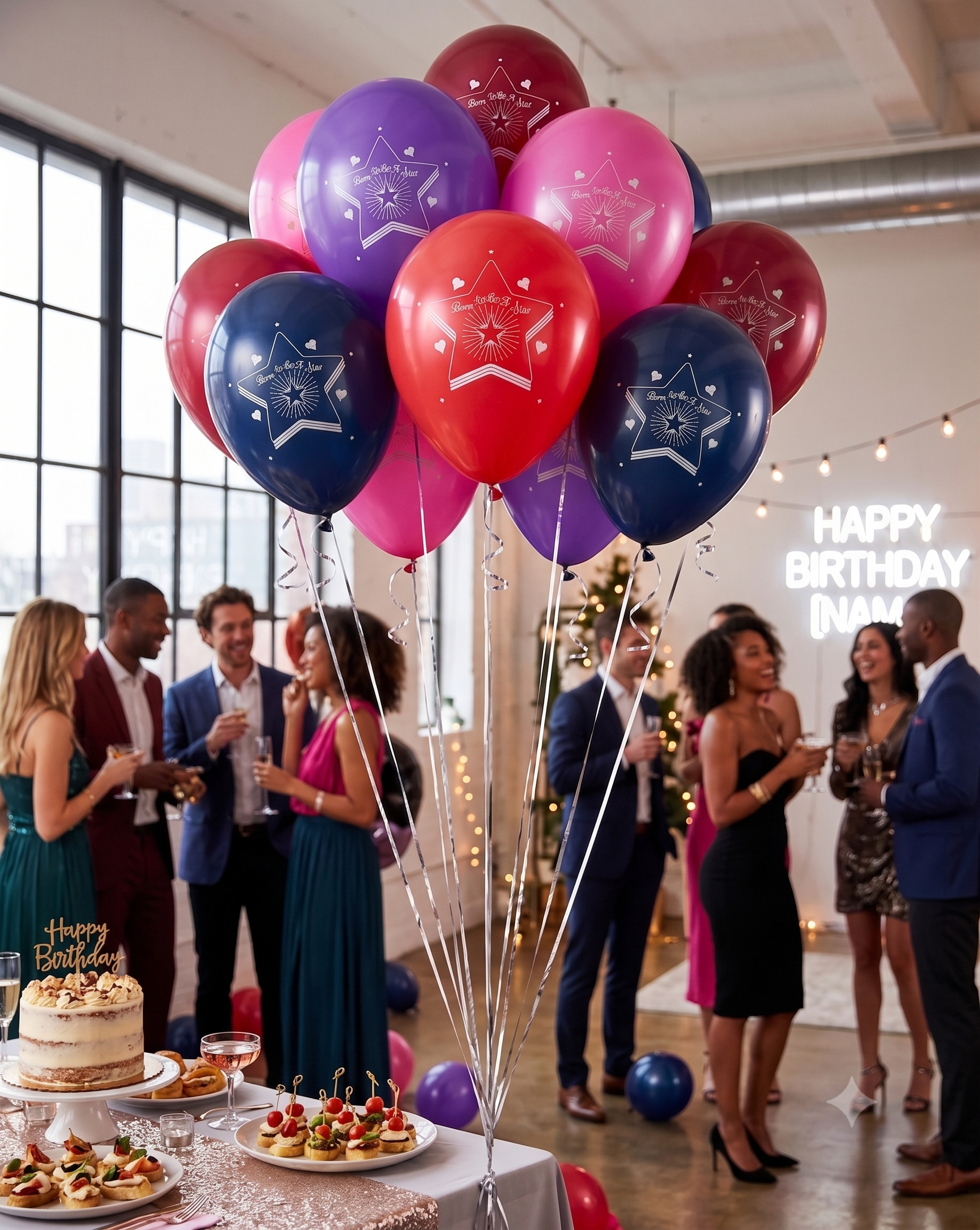 Born To Be A Star ® Latex Balloons