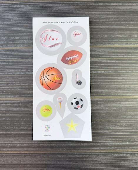 Born To Be A Star® Party Stickers