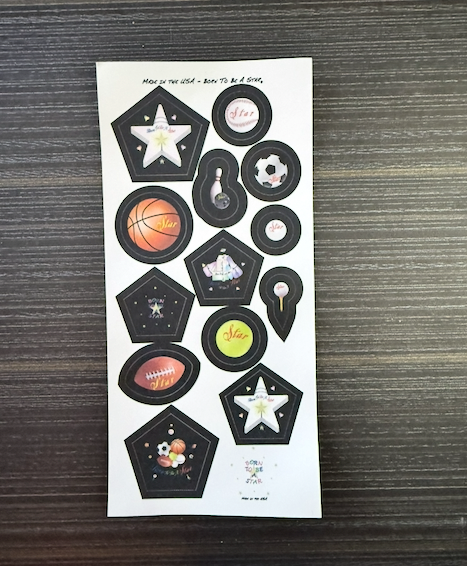 Born To Be A Star® Party Stickers